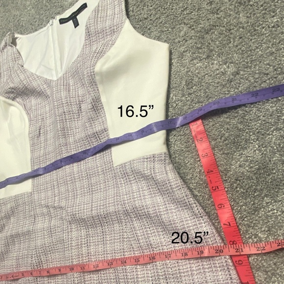 Tweed Side-Panel Sleeveless A-Line Dress, 10 - Picture 10 of 16